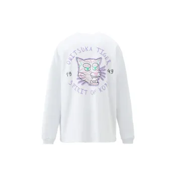 Onitsuka Tiger GRAPHIC TEE Sweatshirt Unisex White