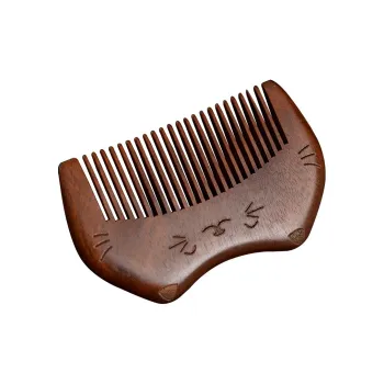 Is Here Golden Sandalwood Comb Unisex