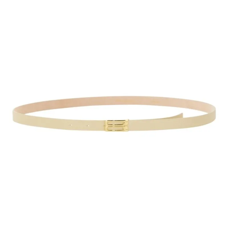 Victoria Beckham Logo Plaque Buckle Belt-0