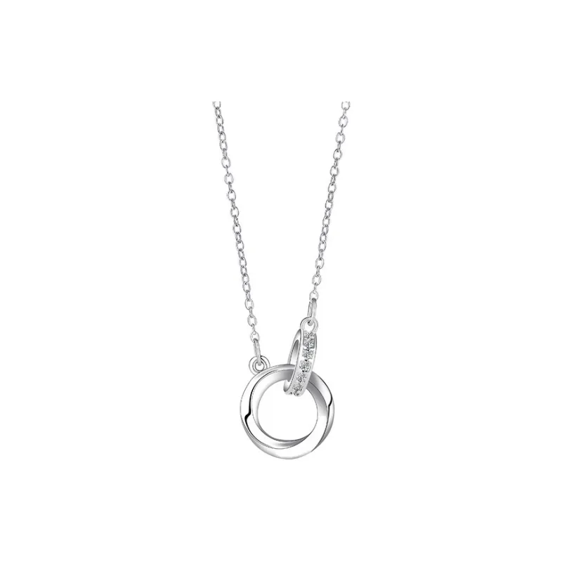 Floating Joy 925 Sterling Silver Necklaces Women's-0
