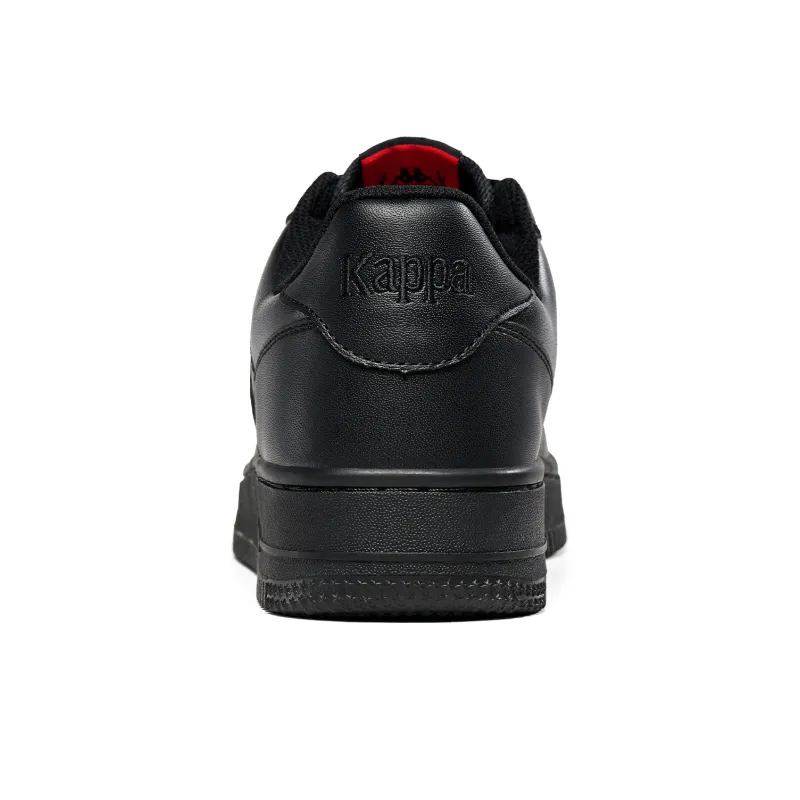 Kappa Back to Back Slip Resistant, Abrasion Resistant, Lightweight, Breathable Low Top Skateboard Shoes Unisex Black-4