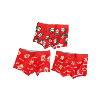 Qiao Ni Tong Underpants Men's 3 Pack