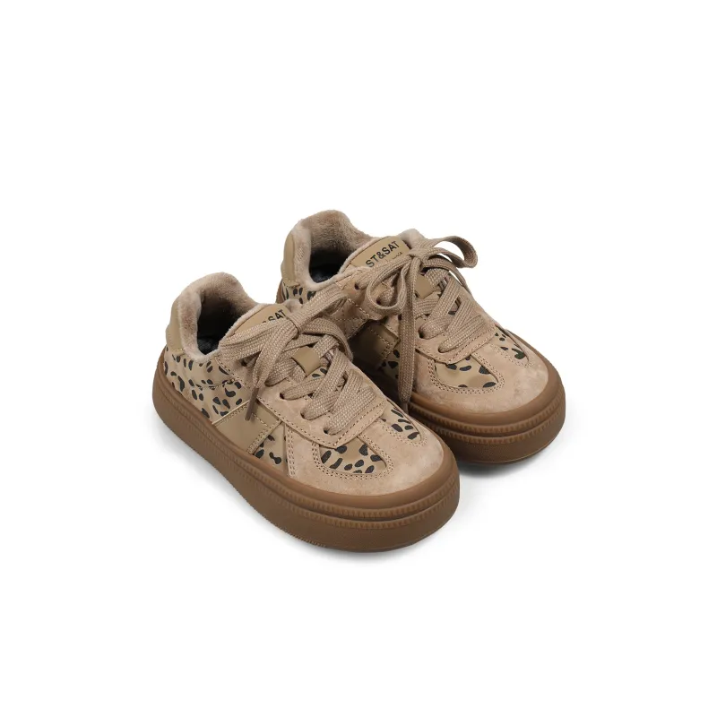 ST&SAT Slip Resistant Anti Kick Wear Resistant Warm Low Top Kids' Skateboarding Shoes Kids'-9