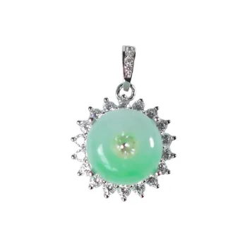 Xiao Tian Ice Glutinous Jadeite Pendants Women's