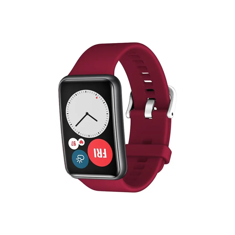ZHENGGUANG Watch Band Huawei Compatibility Silicone Material-23