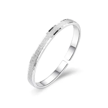 CARAT'S DIARY S999 Fine Silver Bangles Unisex