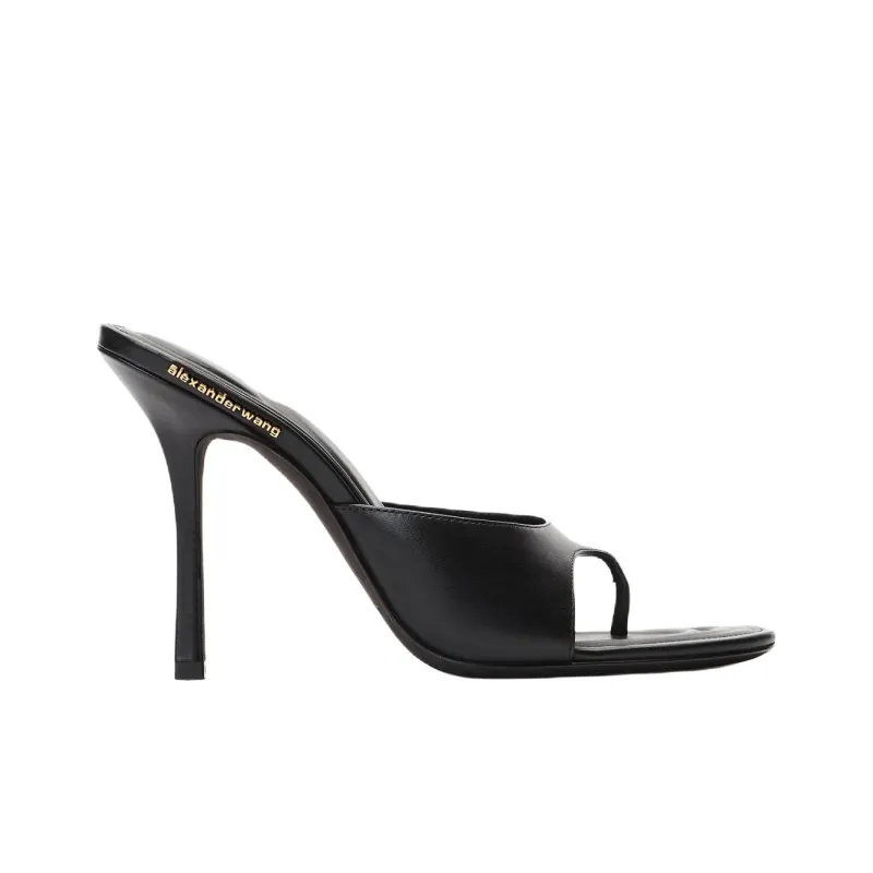 Alexander Wang Lucienne Flip Flops 10.5cm Women's Black-1