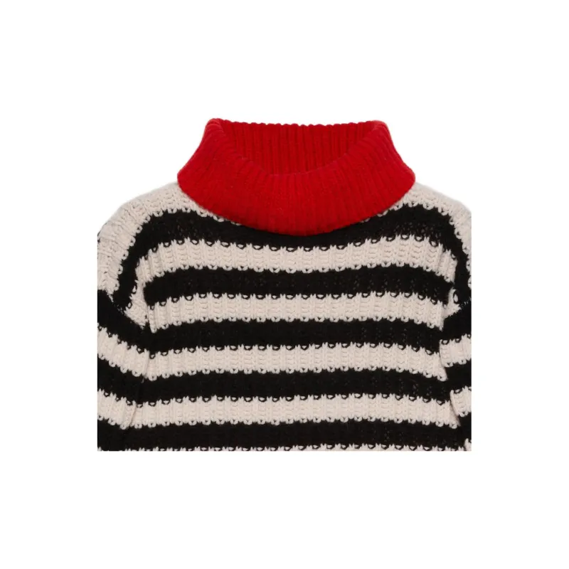 GUCCI Cashmere Sweaters Women's Red-4