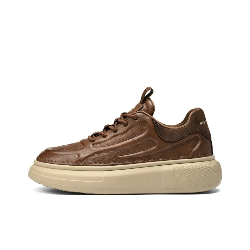 SEPTWOLVES Low Top Skateboard Shoes Men's-1