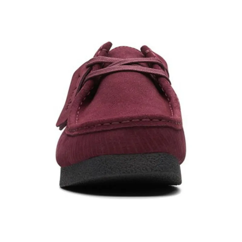 Clarks Wallabee Slip-Resistant Low-Top Casual Shoes Unisex Purple-5