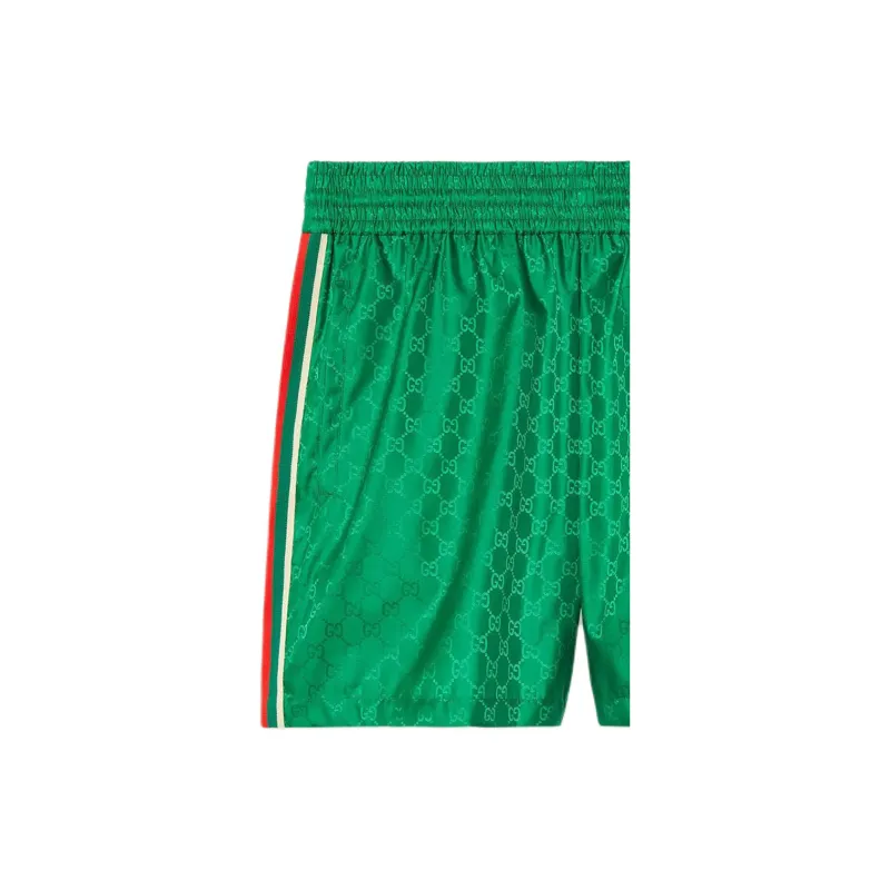 GUCCI Swimming Shorts Men's Green-2
