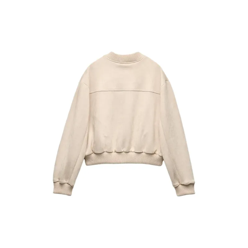 ZARA Jackets Coats Women's White-1