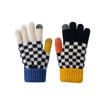 PALBAS Acrylic Knit Gloves Unisex