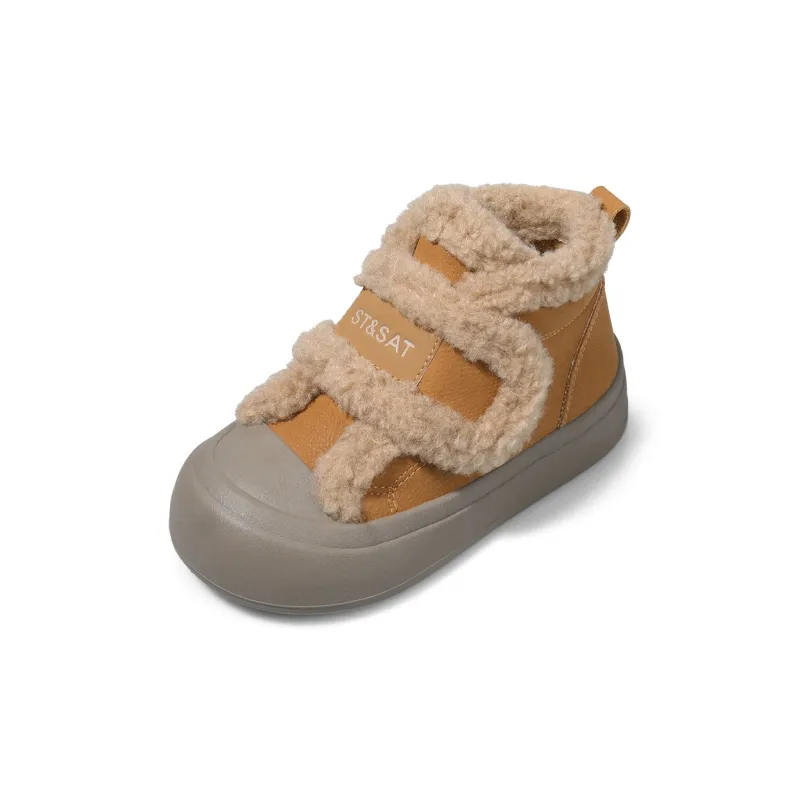 ST&SAT Anti Slip And Wear Resistant Warm High Top Kids Lifestyle Shoes Kids'-24
