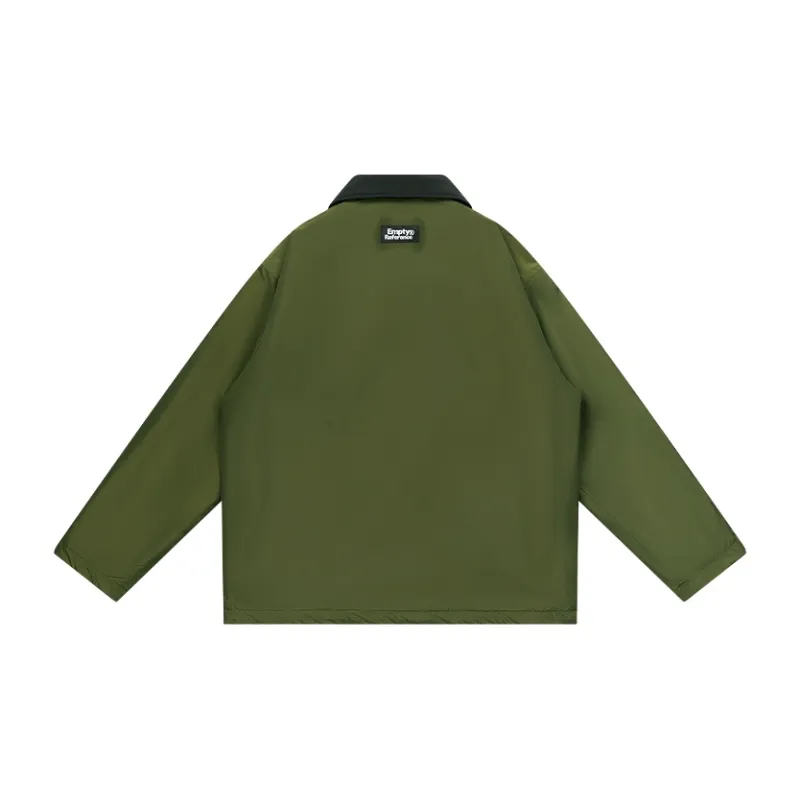 EMPTY REFERENCE Puffer Jacket Unisex Green-1