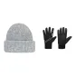 Gray Hood+Black Glove