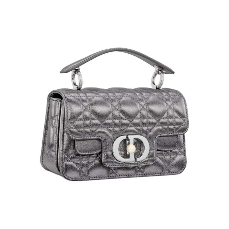 DIOR Jolie Calfskin Shoulder Bag, Crossbody Bag, Handbag Mini Women's Silver-2