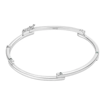 HUSSAIN 925 Sterling Silver Bangles Women's
