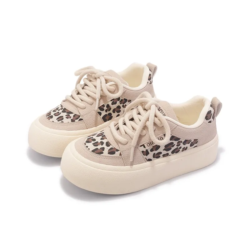 Shen Linsen Slip Resistant Waterproof Cushioning Low Top Skateboard Shoes Women's Dark Beige-3