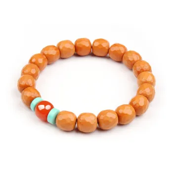 Moon Jewelry Monkey Head Walnut Bracelets Unisex