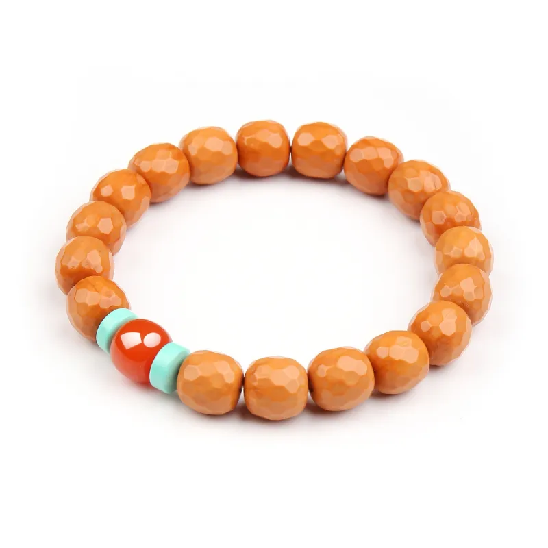 Moon Jewelry Monkey Head Walnut Bracelets Unisex-0