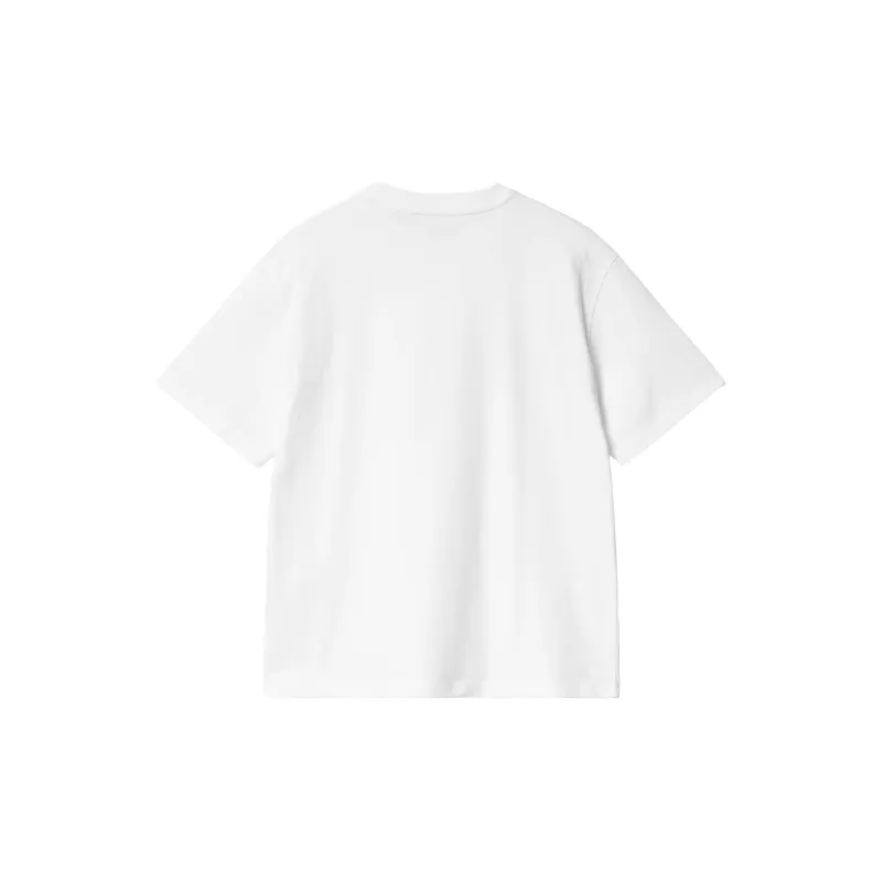 Carhartt WIP W' S/S FW24 Drop Shoulder Sleeve T Shirt Women's White-1
