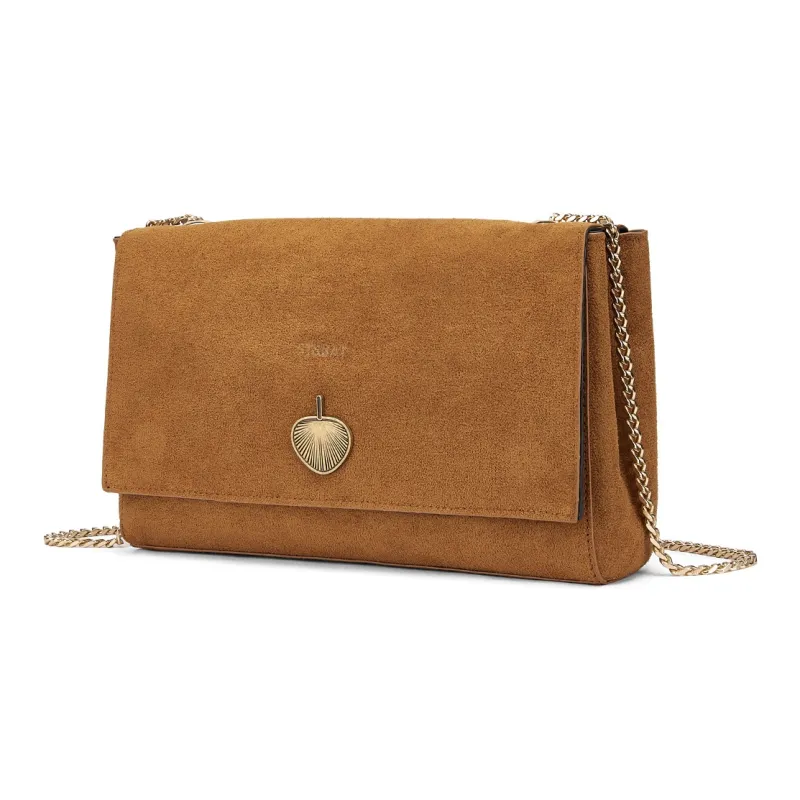ST&SAT Synthetic Leather Shoulder Bag Regular Women's Red Brown-0