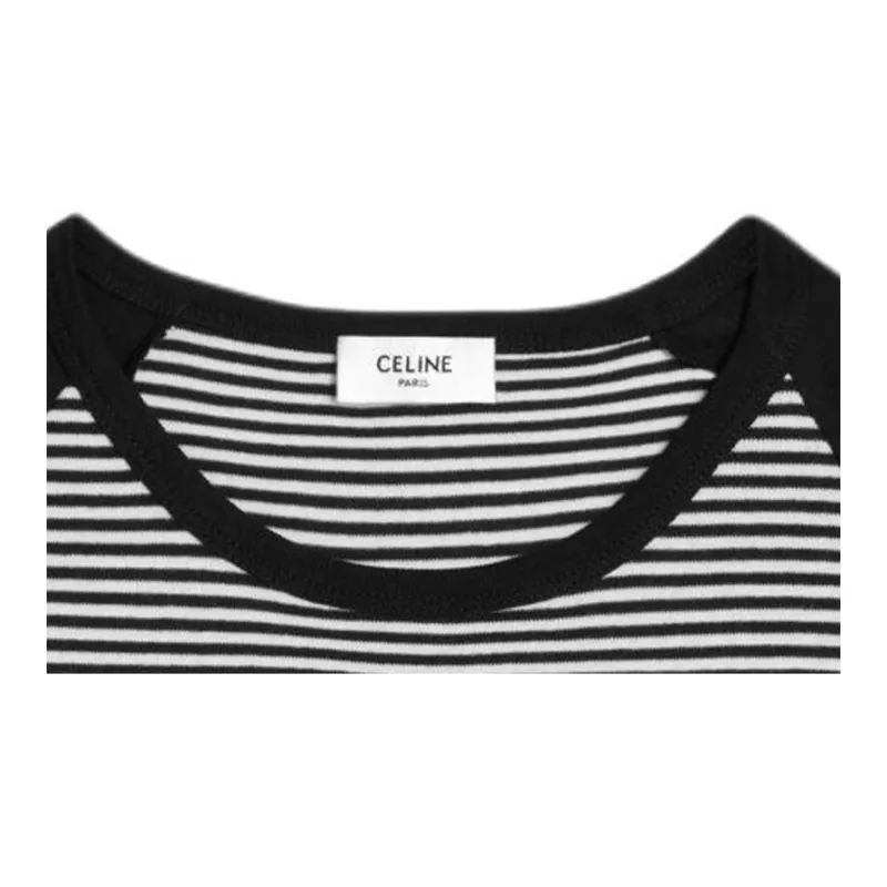 CELINE Triomphe T shirt In Cotton Jersey-2