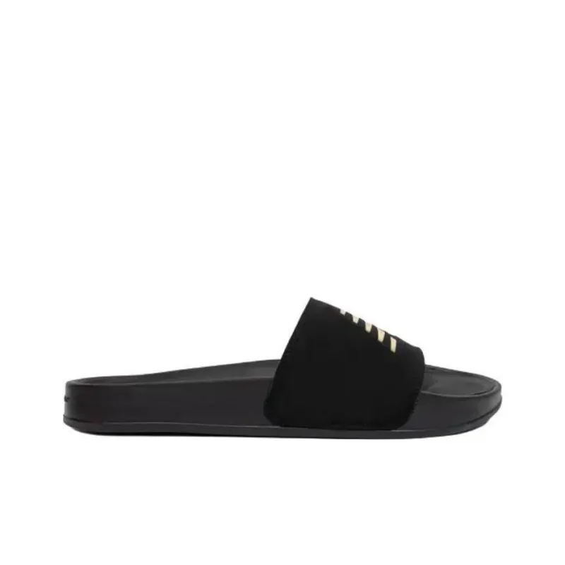 New Balance NB 200 Slip Resistant Abrasion Resistant Slide Slippers Women's Black-1