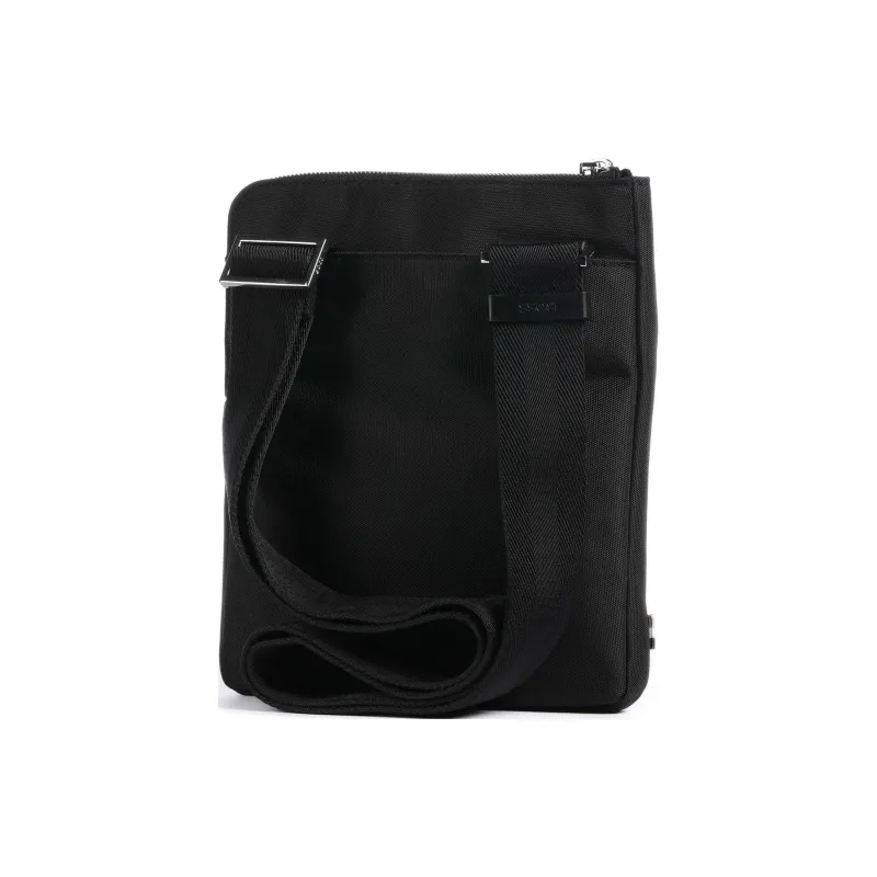 HUGO BOSS Polyester Crossbody Bag, Shoulder Bag Men's Black-1