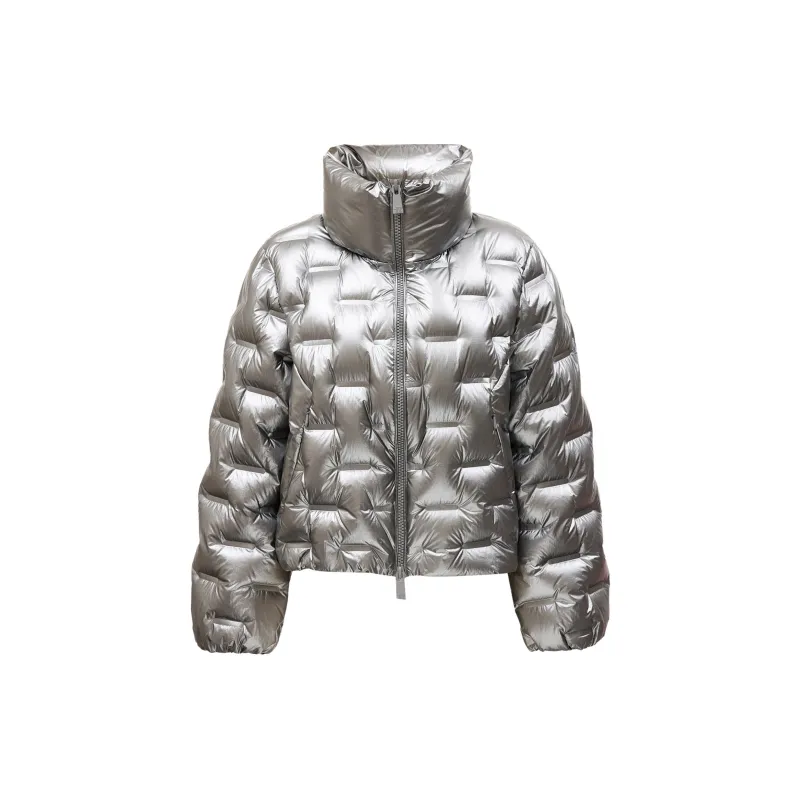 ONLY Down Jacket Women's Vivi Metal Silver-0
