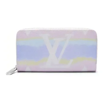 LOUIS VUITTON Zippy Wallet Lv Escale Pastel