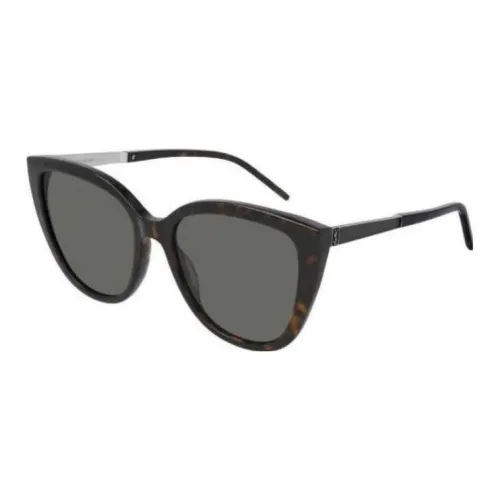 SAINT LAURENT Acetate Nylon Square Sunglasses Women's Multicolor