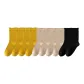 4 Ginger Yellow+4 Khaki+2 Black