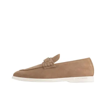 LOUIS VUITTON Estate Loafers Men's Dark Brown
