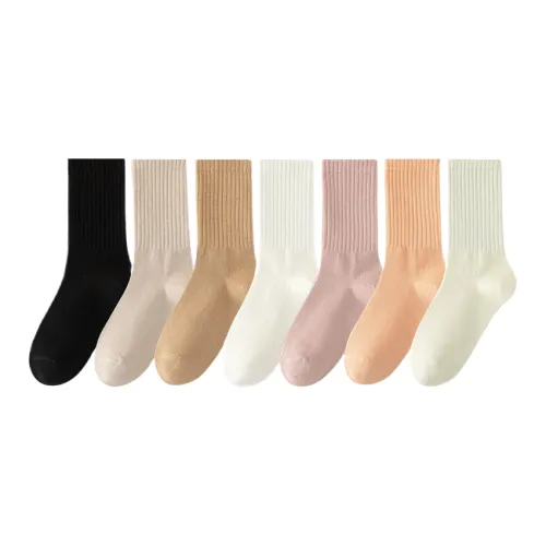 Lan Miao Mid Calf Socks Women's Combo Set