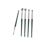 Green Cloud 5-Piece Eye & Face Brush Set