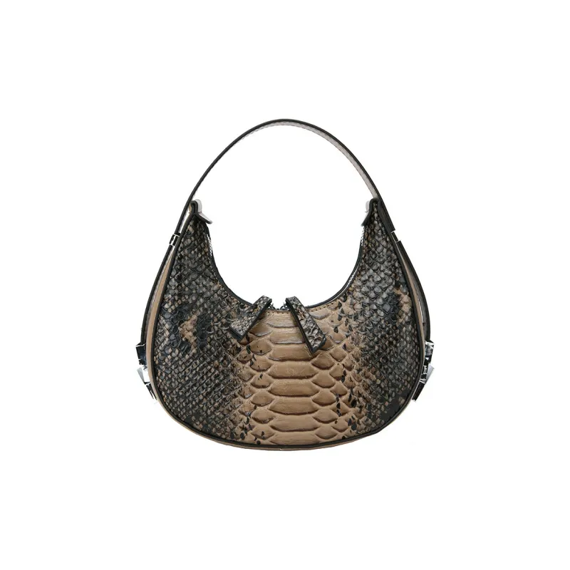 DALO PU Crescent Bag Handbag Women's Multicolor-8