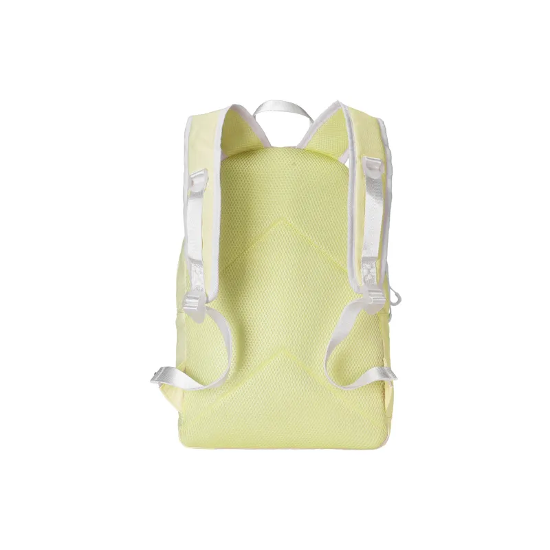 FINITE LOOP Eco Friendly Fabric Backpack Regular Unisex White-8