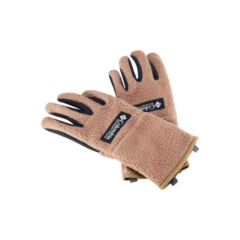 Columbia Polyester Elastane Sports Gloves Women's Brown-0