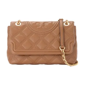 TORY BURCH Fleming Sheepskin Crossbody Bag Shoulder Bag Women's Dark Brown