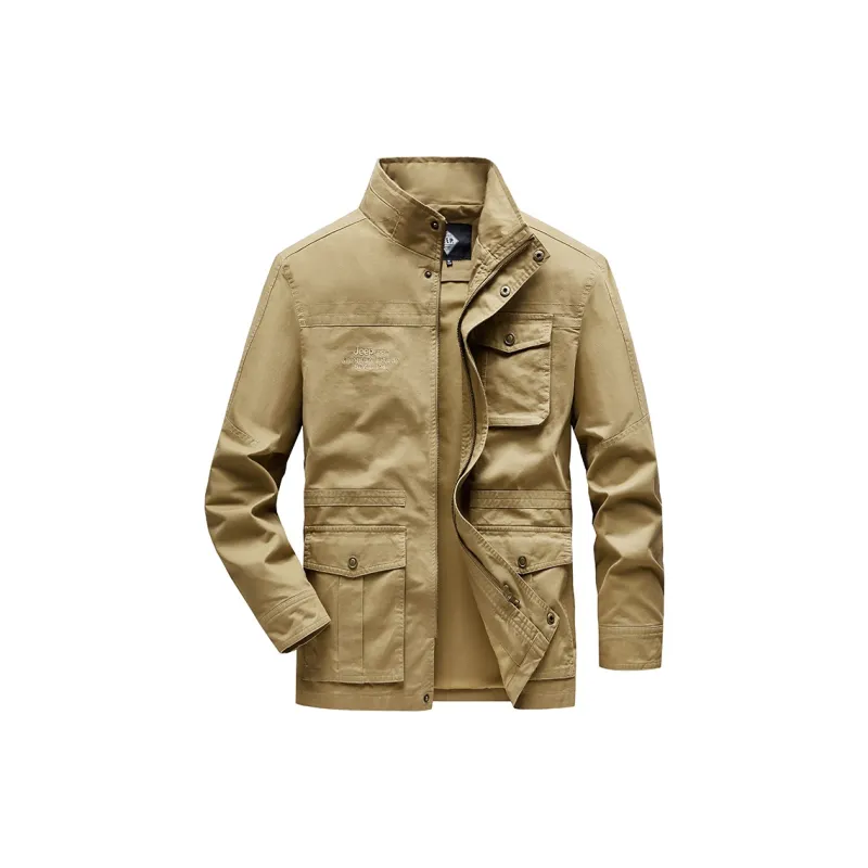 JEEP SPIRIT Jackets & Coats Men's Khaki-2