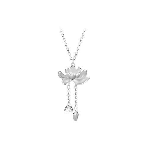 AGOVSKI Sterling Silver Necklaces Women's