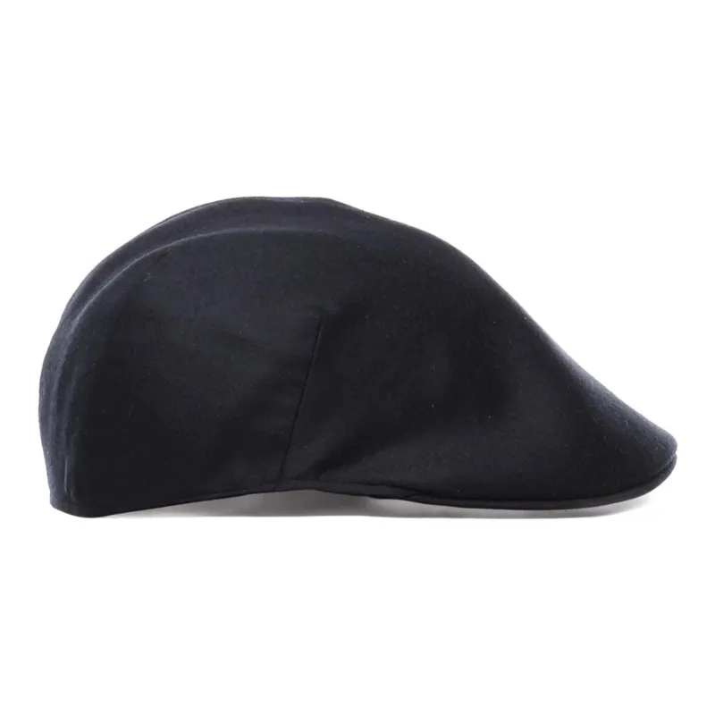 Borsalino Knitted Fabric, Wool, Cashmere Berets Men's Dark Blue-2