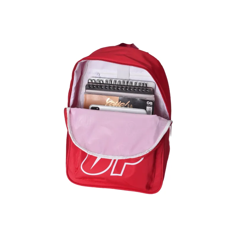 TURN UP Polyester Student Backpack Regular Unisex Red/Green/Purple/Yellow-3