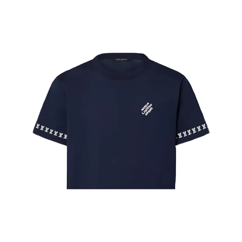 LOUIS VUITTON Signature Cotton Crewneck-5