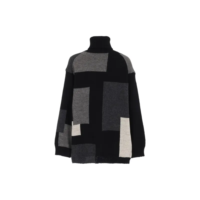 Yohji Yamamoto POUR HOMME FW24 Sweater Men's Black-1