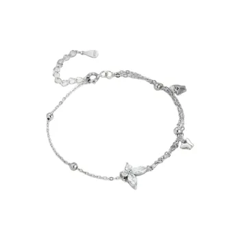 AIBOIAI 925 Sterling Silver Minimalist Style Niche Elegance Advanced Touch Women's