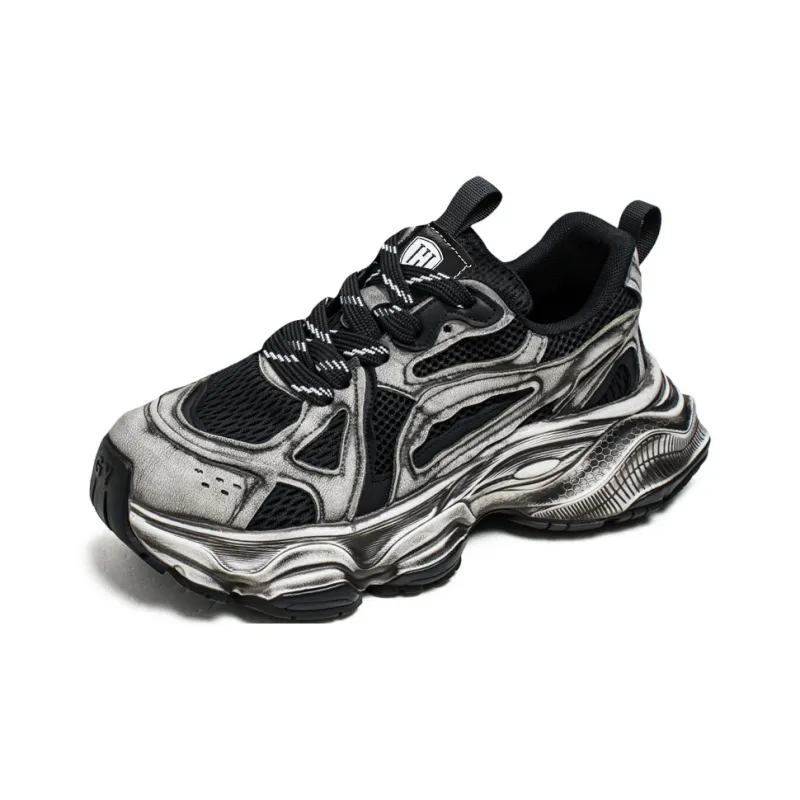 HACKBUTEER Low-Top Chunky Sneakers Men's Box-2