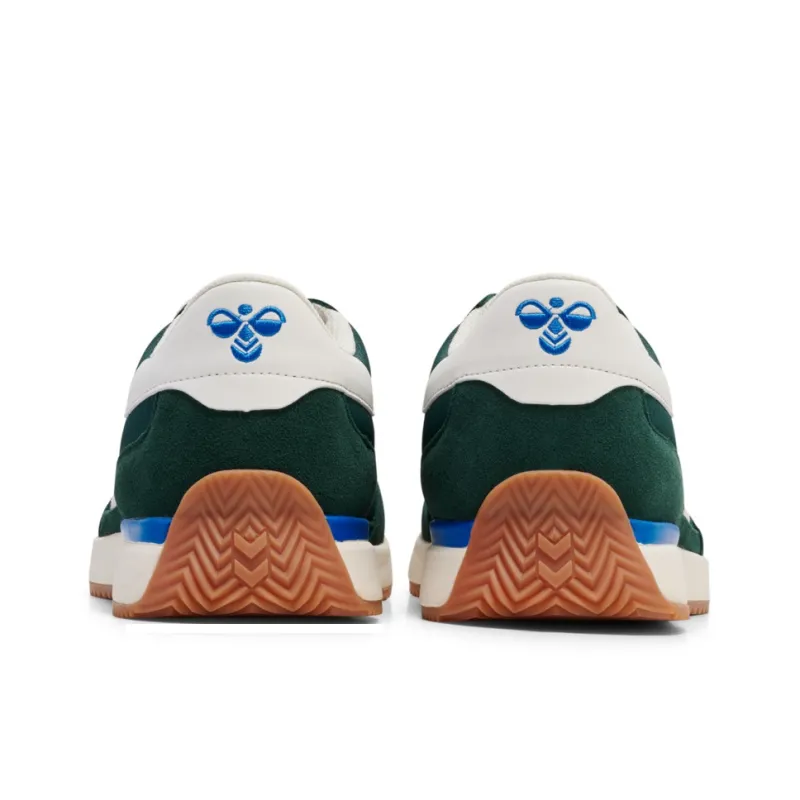 Hummel Anti Slip Wear Resistant Low Top Casual Shoes Unisex Green-3